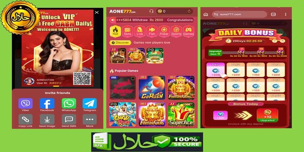 AONE777 Game Free Download Promotion